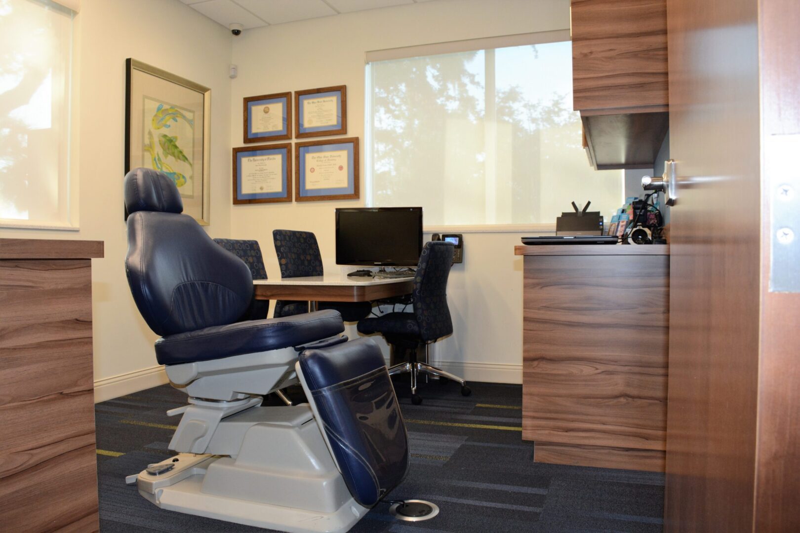 Freeman Orthodontics New Patient Exam Room