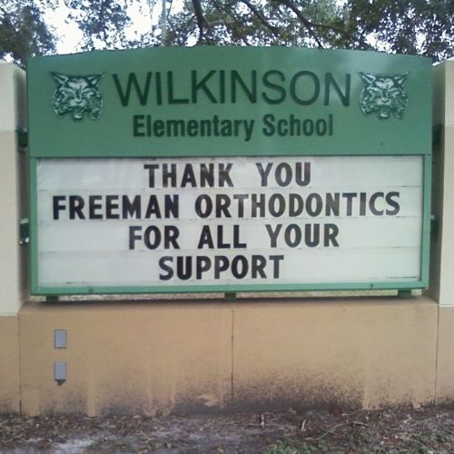 Wilkinson Elementary School Freeman Orthodontics